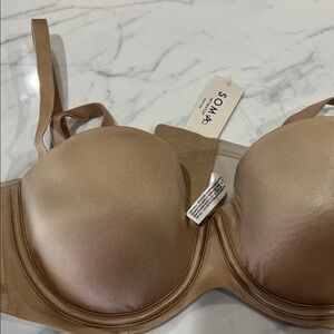 Soma NWT Women's 6-ways Elegant Tan Bra